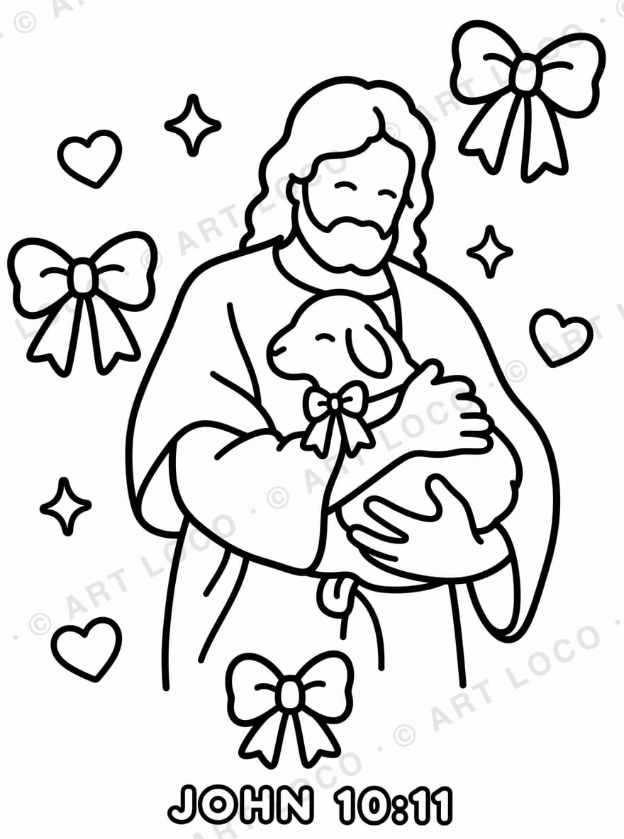 Bows & Bibles sample page