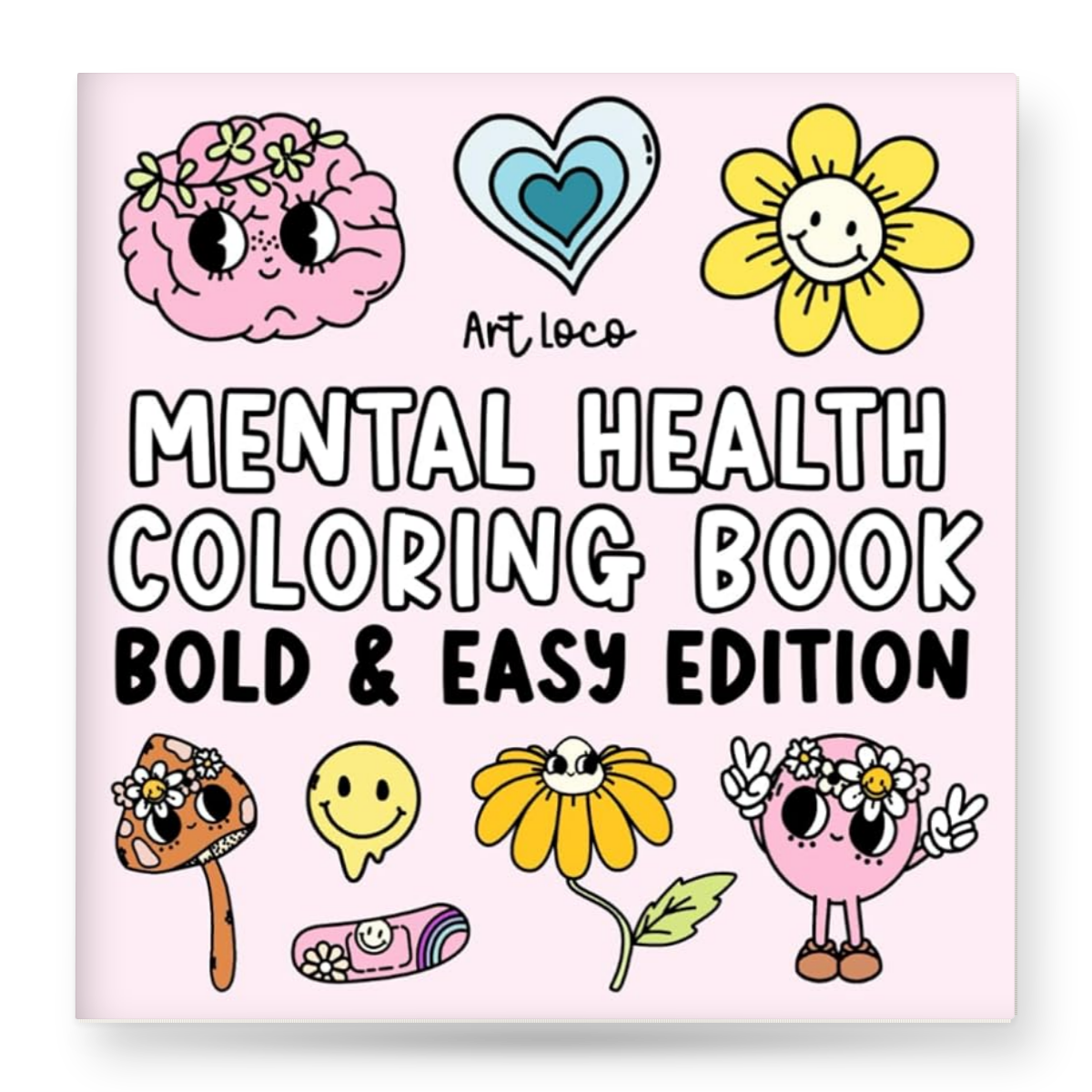 Mental Health Coloring Book